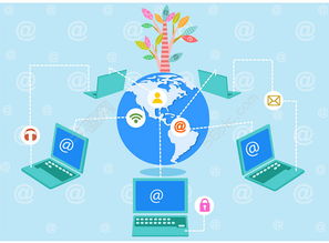 卡通多媒體信息圖表素材 免費(fèi)下載矢量圖，編號(hào)26452937，千圖網(wǎng)助力網(wǎng)絡(luò)與信息安全軟件開發(fā)